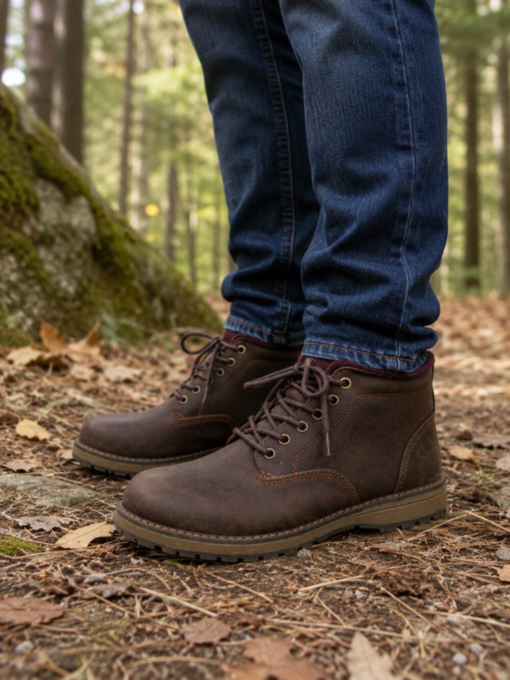 Eastland Men’s Lace-Up Brown Boots – Size 10.5D